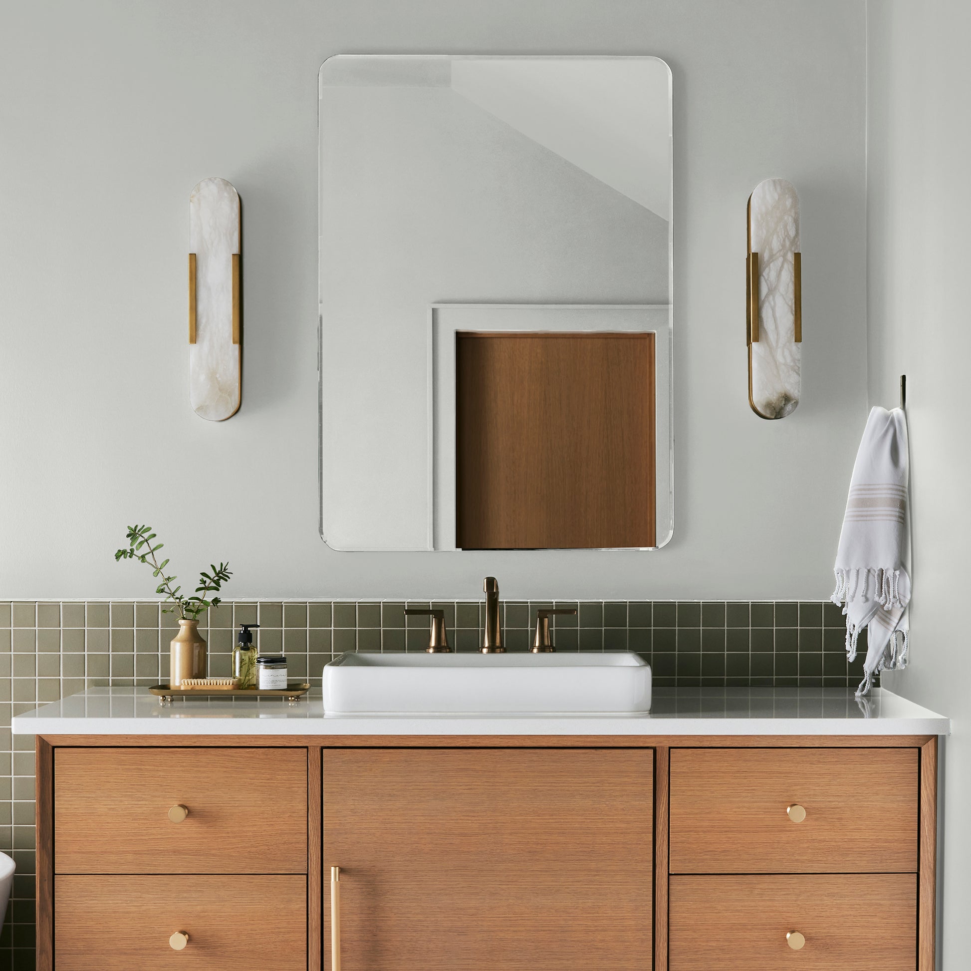 pure white interior paint named true white shown painted on bathroom wall
