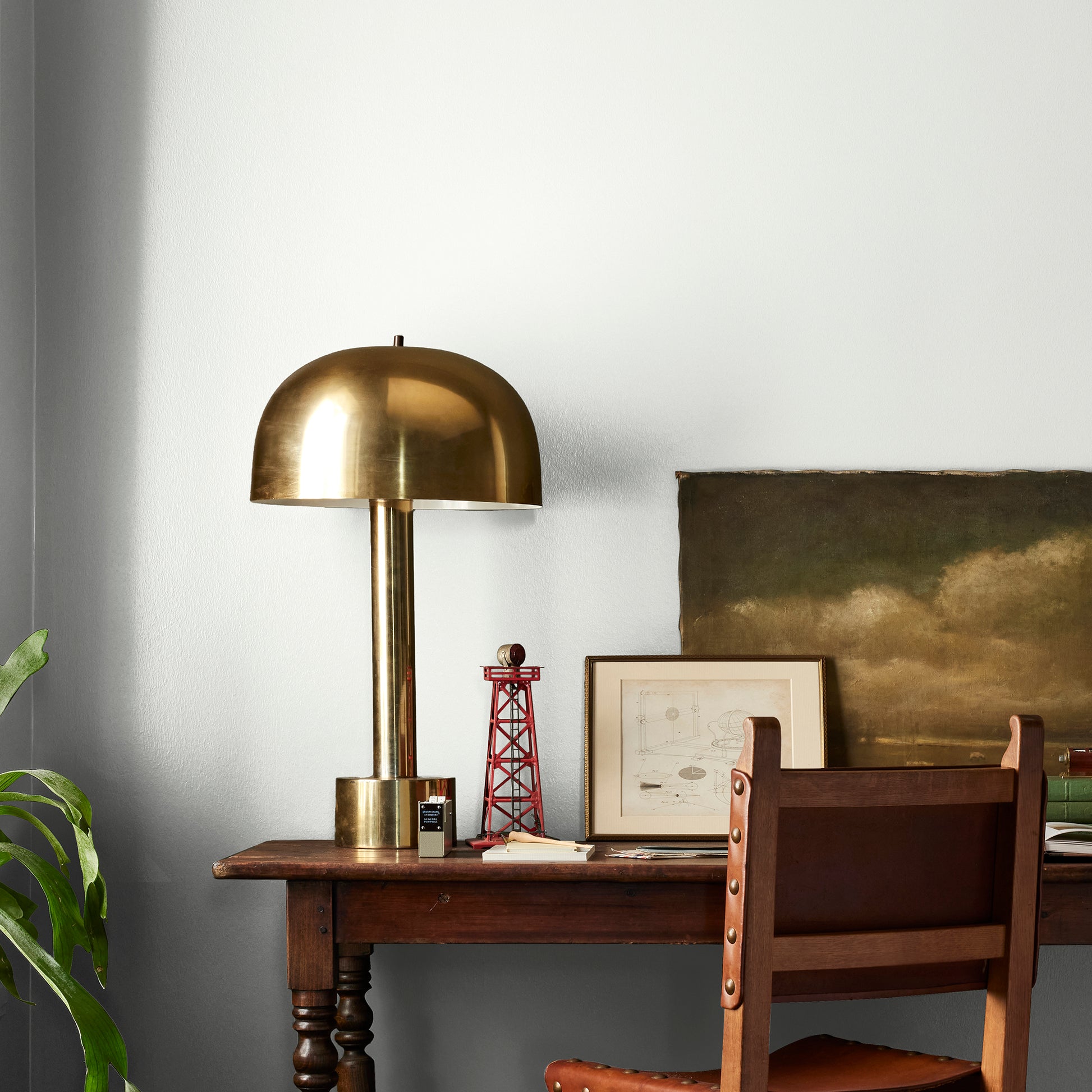 pure white interior paint named true white shown painted on bedroom wall