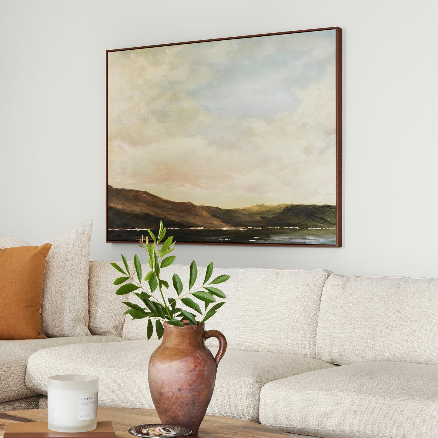 pure white interior paint named true white shown painted on living room wall
