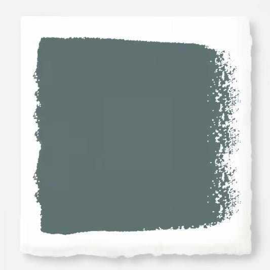 Stone gray with deep pale blue undertones paint named duke gray
