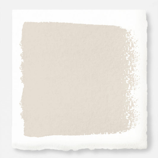 Oatmeal white with peach accents paint named soft linen