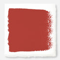 Bright red with flame orange notes paint named hopscotch