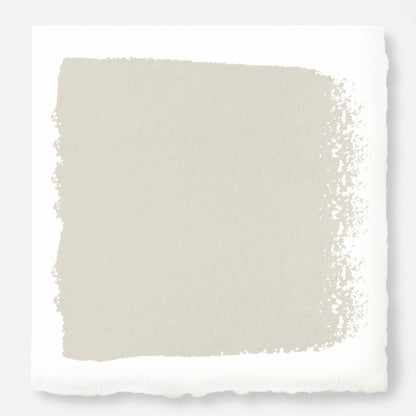 Warm white brushed with warm beige paint named locally sown