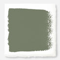 A dusty olive green paint named bespoke green