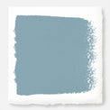 A washed denim blue paint named winter solstice