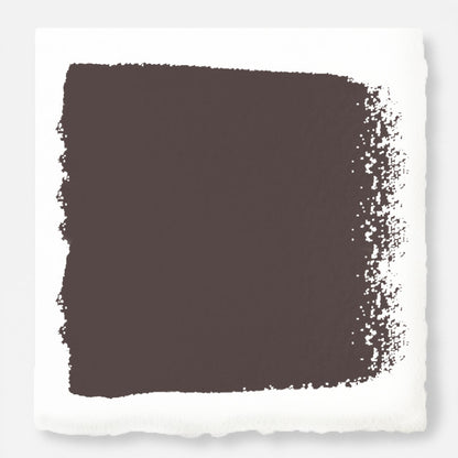Dark cocoa and cedar brown paint named cut cedar