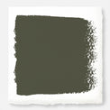 A lively, deep olive paint named step stool green