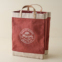 Magnolia Cranberry Market Tote