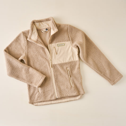 Magnolia Full Zip Khaki Jacket