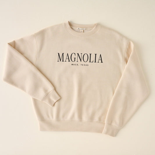 Magnolia Ivory Soft Fleece Sweatshirt