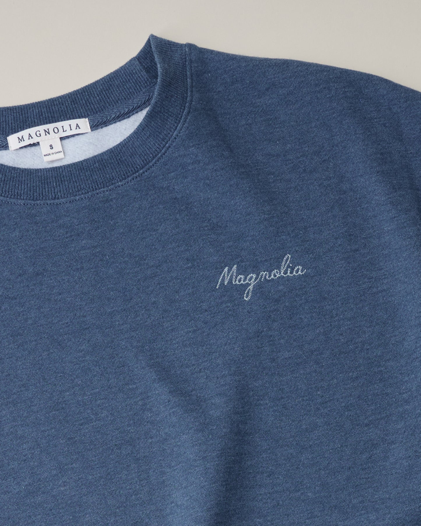 Magnolia Heather Navy Straight Leg Loungewear Set