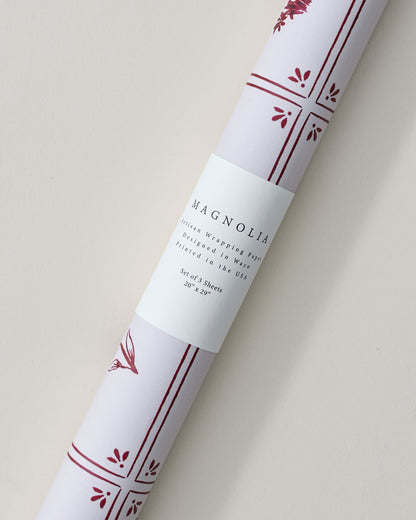 Magnolia Heirloom Noel Wrapping Paper Sheets