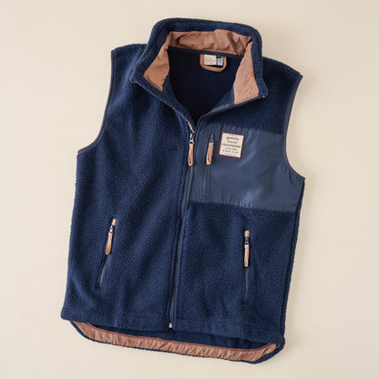 Magnolia Provisions Navy Fleece Vest