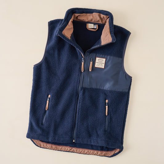 Magnolia Provisions Navy Fleece Vest