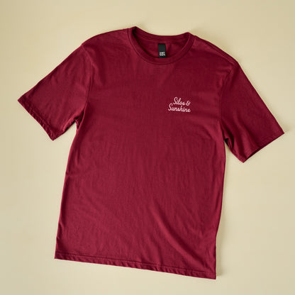 Magnolia Sunshine Maroon Shirt