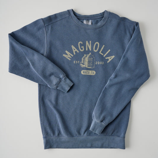 Magnolia Varsity Navy Sweatshirt