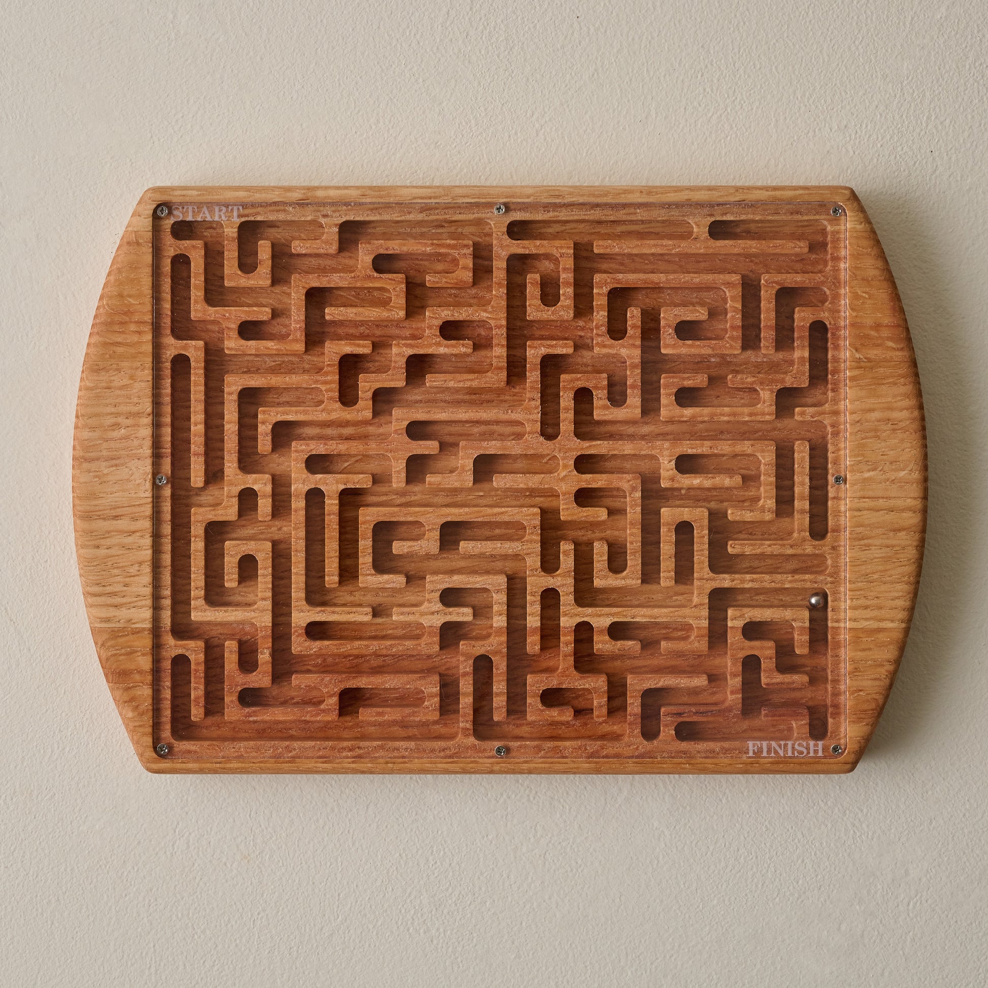 Wooden Marble Maze Game