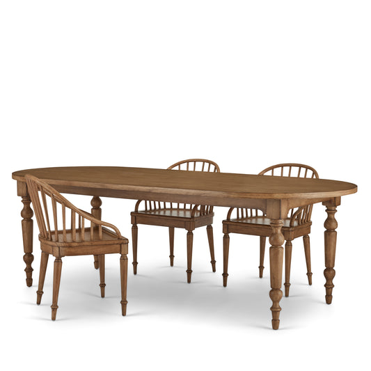 Carlotta Dining Table with matching chairs