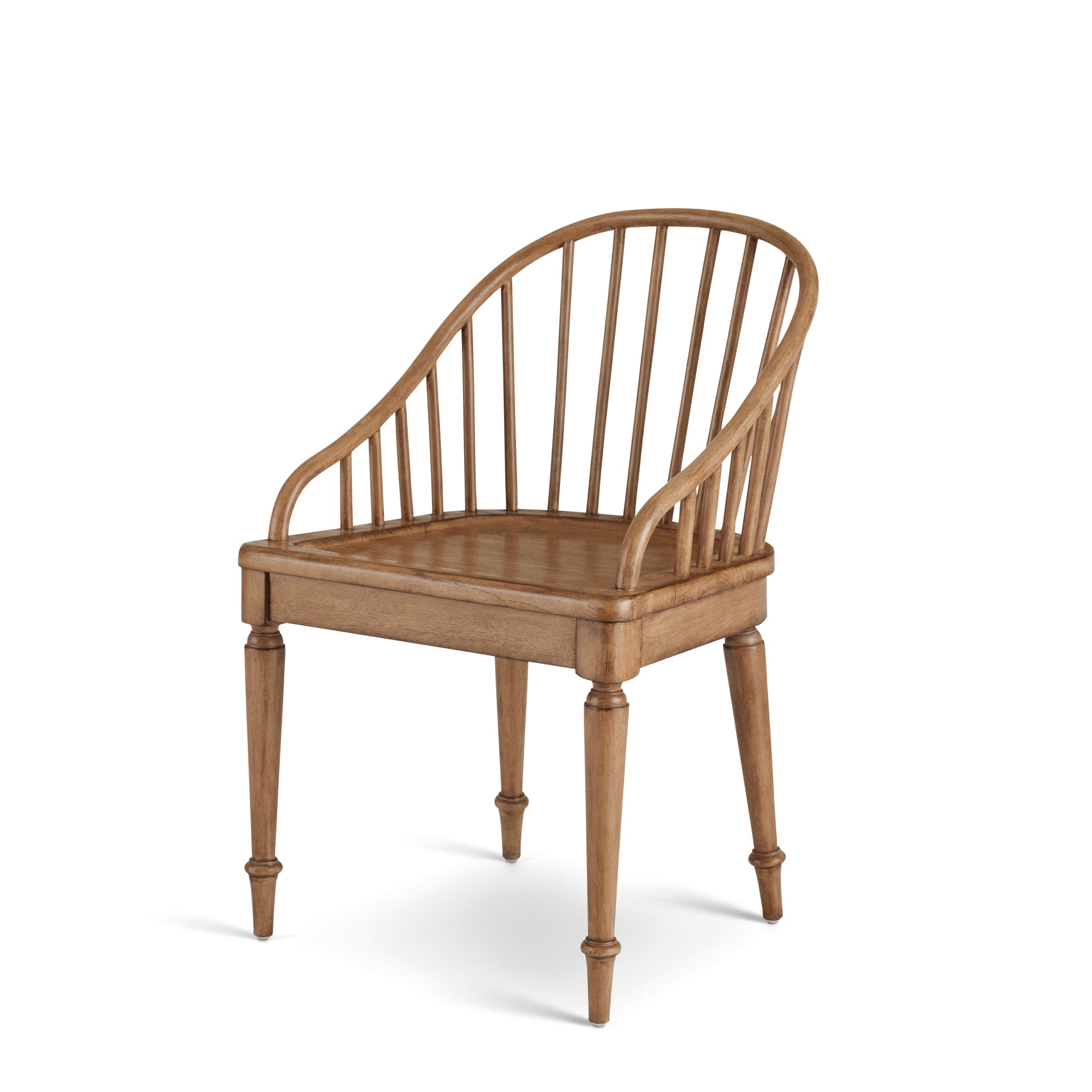 Carlotta Dining Chair in vintage brown mahogany