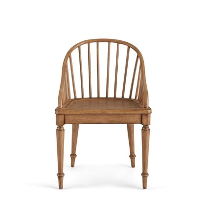 Carlotta Dining Chair in vintage brown mahogany
