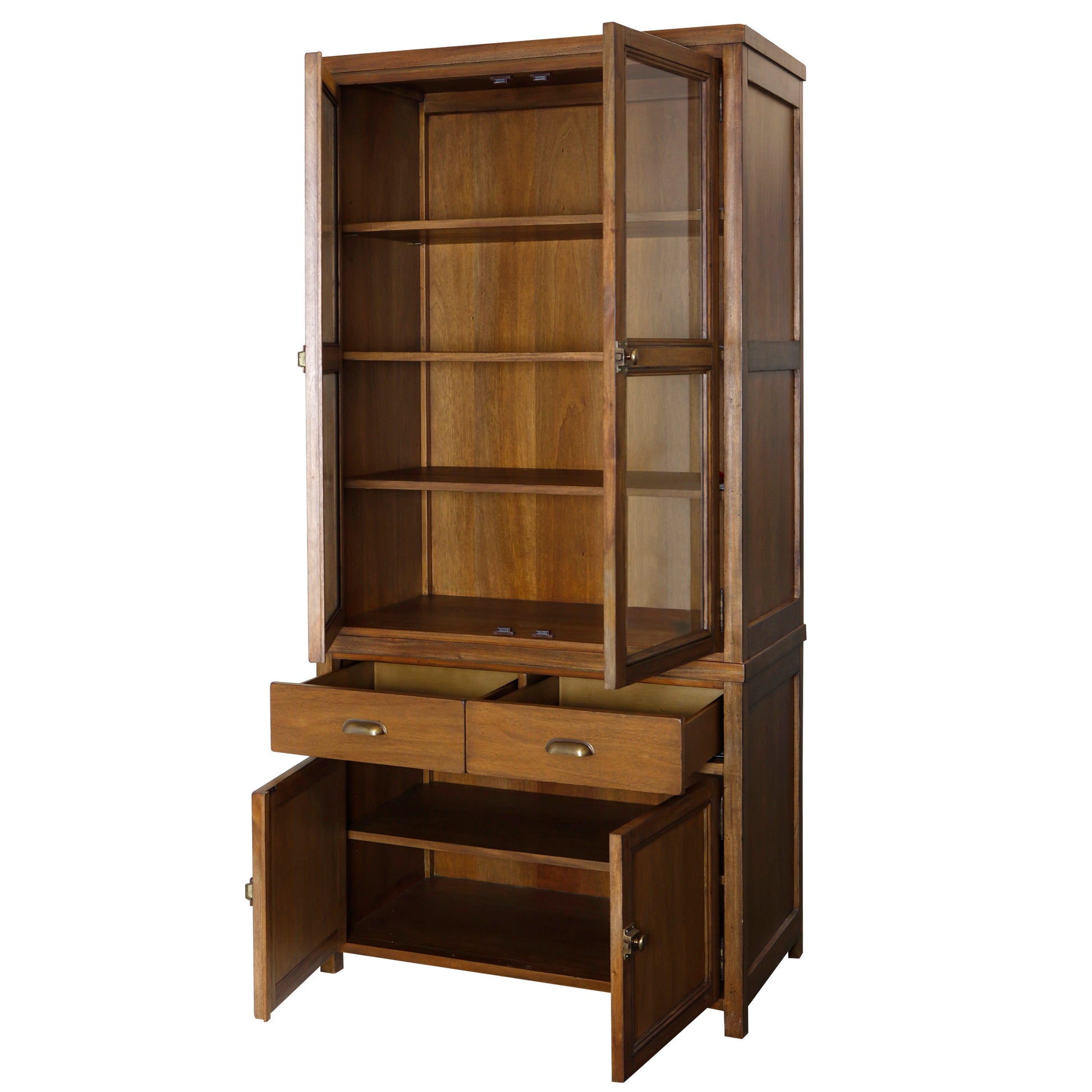 Hammond Cabinet with doors and drawers open