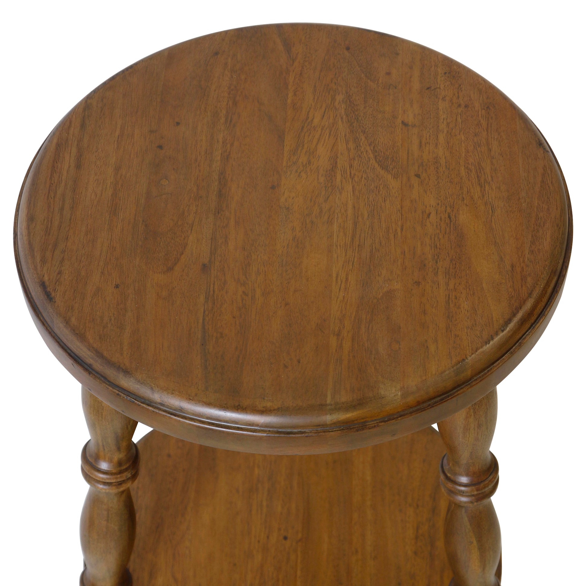 Lavinia Turned Leg Stool (tall) close up
