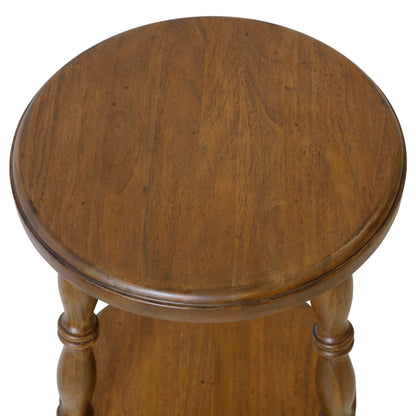 Lavinia Turned Leg Stool (tall) close up