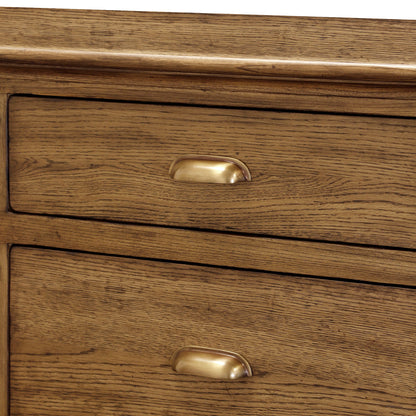Bristow 8 Drawer Dresser drawer up close