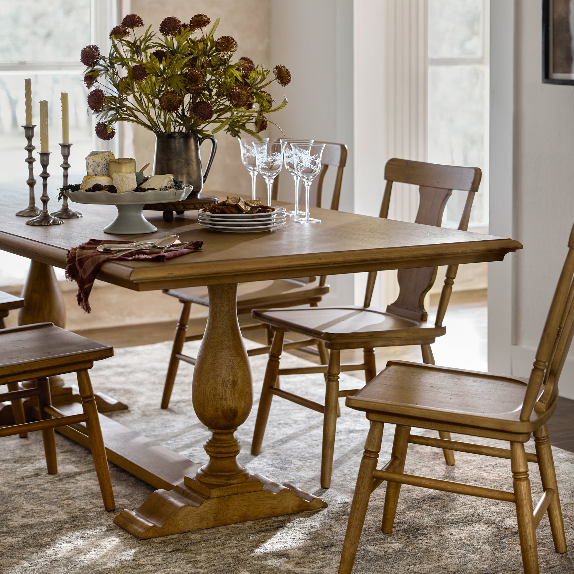 Georgia Dining Table in a room