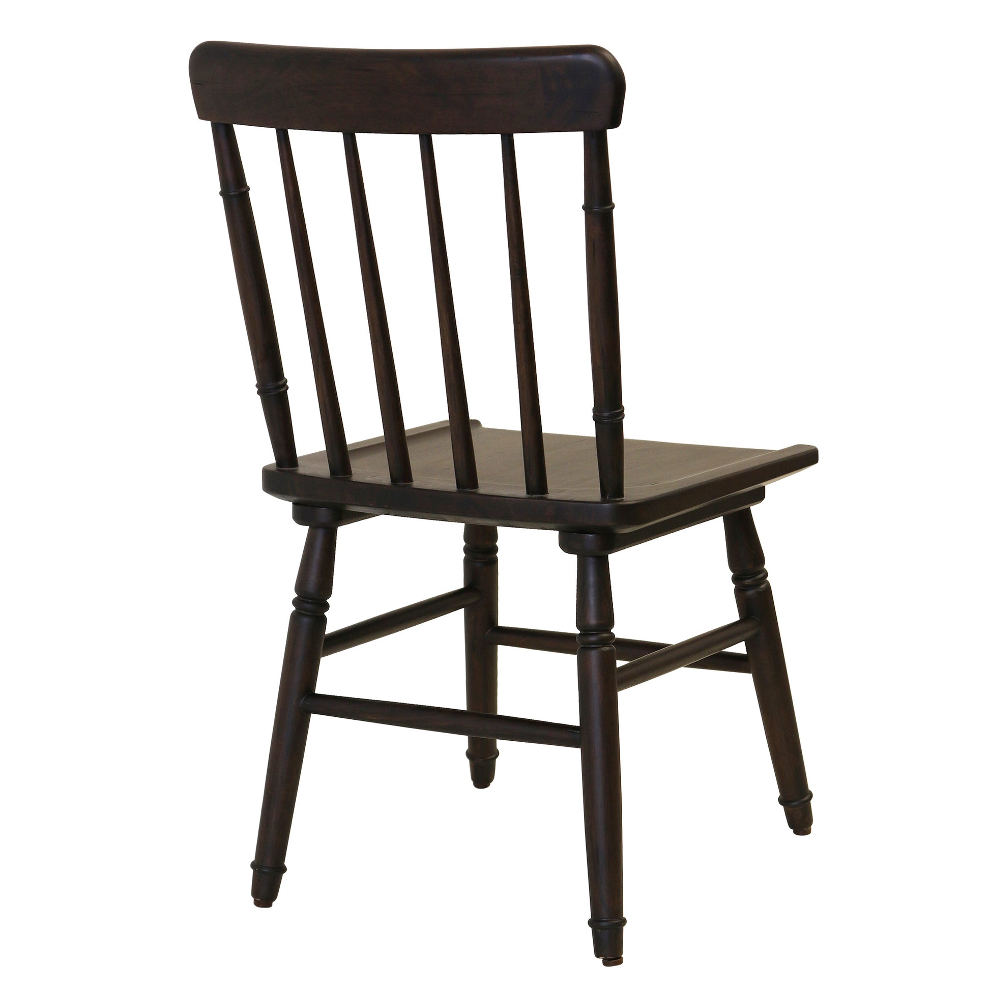 Espresso Wren Dining Chair (set of 2) back view