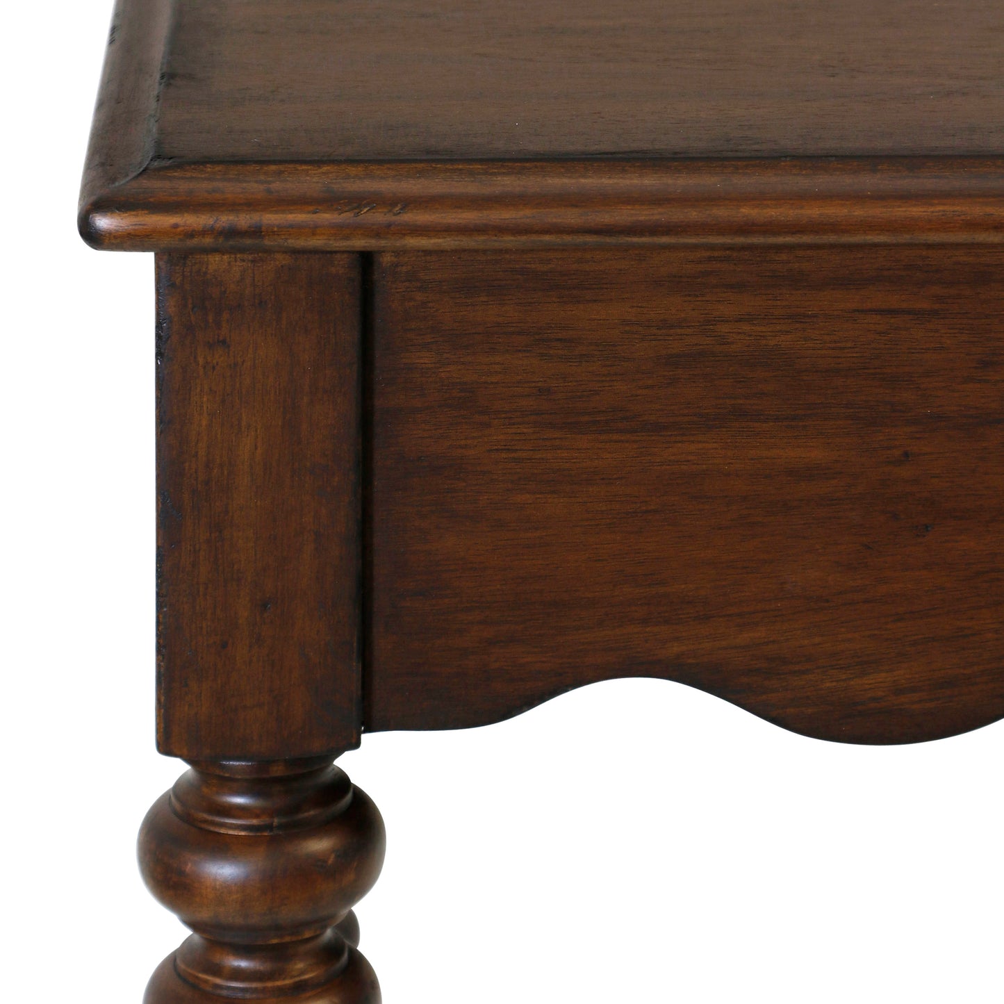 Amaryllis Console Table corner up close