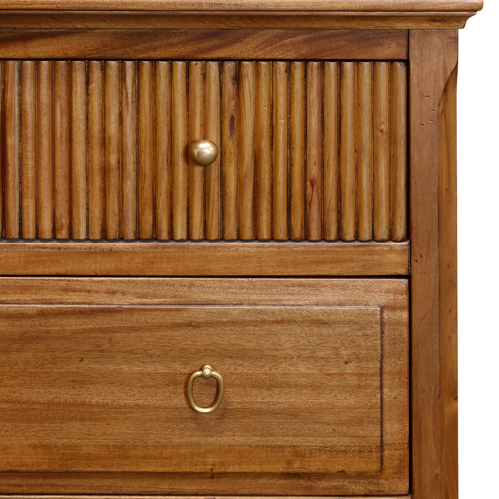 Zarie Reeded Chest up close