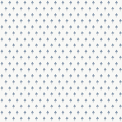Charm Wallpaper in navy