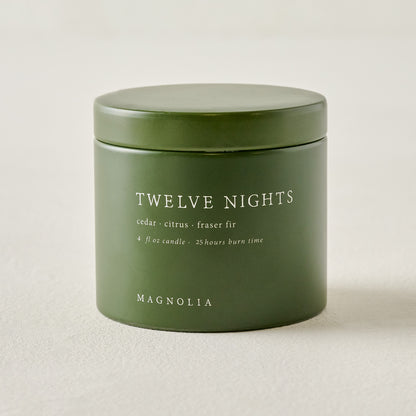 Twelve Nights candle