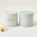Magnolia Linen and Greenhouse Candle Tin Bundle