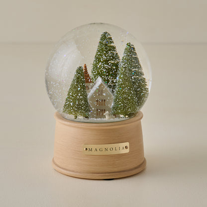 Magnolia Chapel Snow Globe