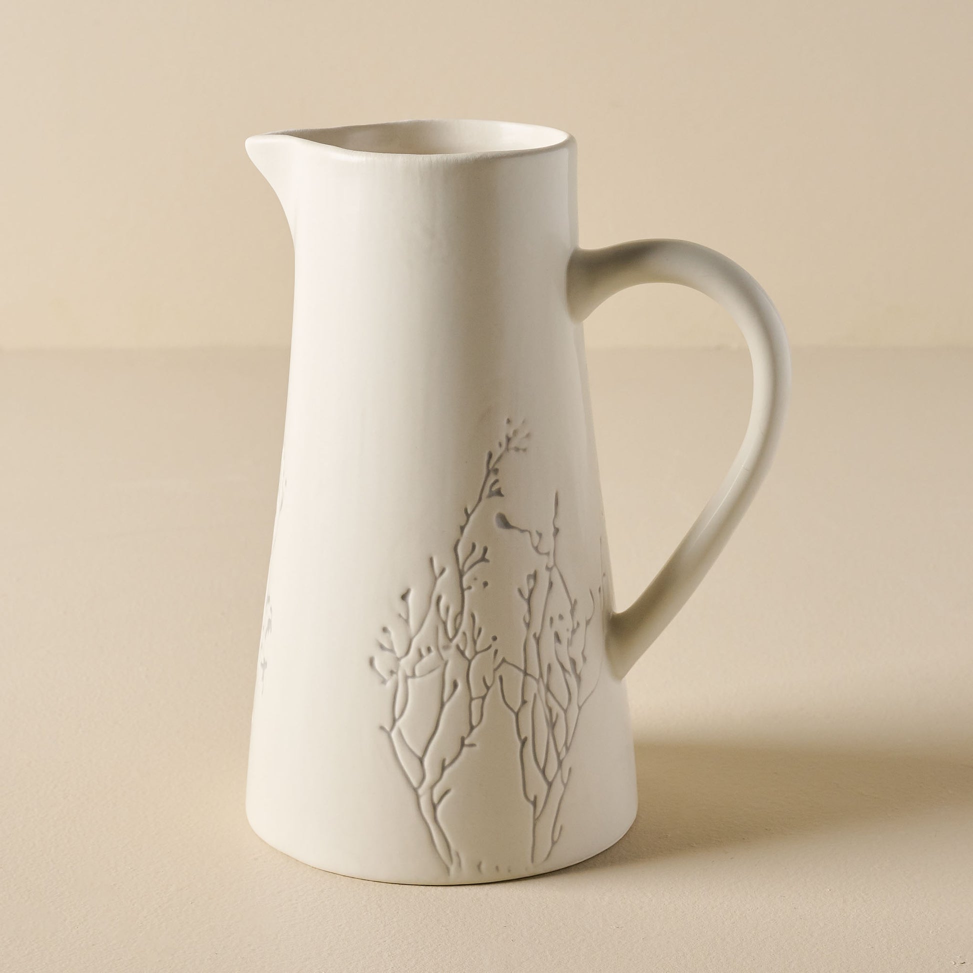 Pressed Flower Pitcher
