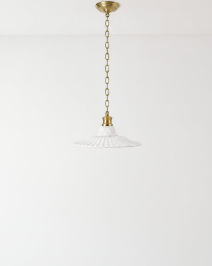 Marjorie Milk Glass Pendant (Large)
