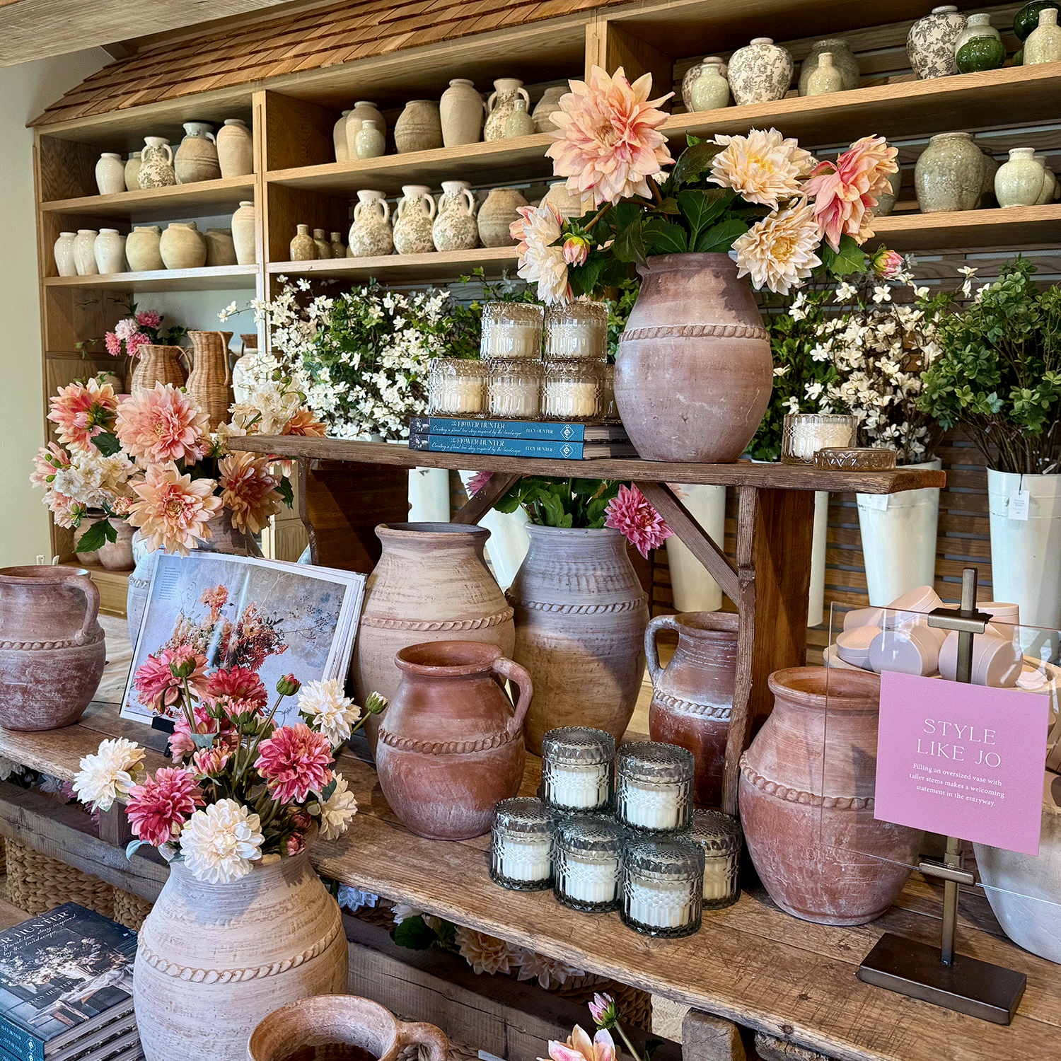 GIF of different image at past Summer at the Silos for Mother's Day.