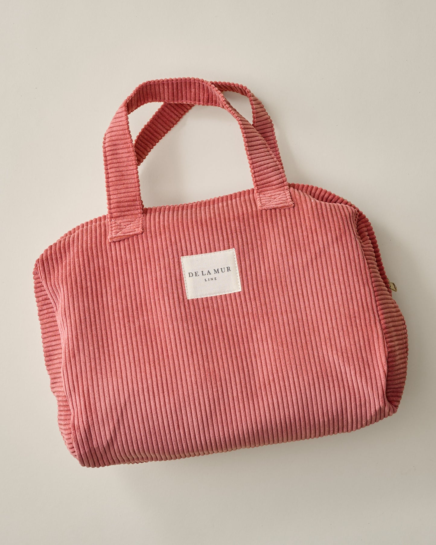 Top Handle Coral Toiletry Bag