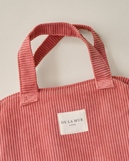 Top Handle Coral Toiletry Bag