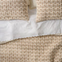 Natural Flora Block Print Quilt + Sham Set (King)
