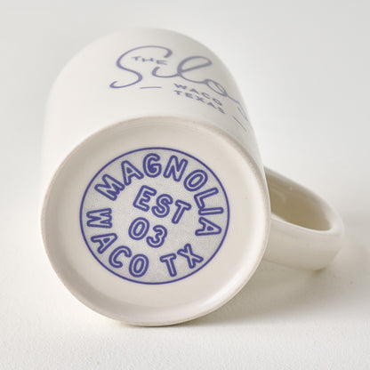 Silos Script Stoneware Mug bottom of mug