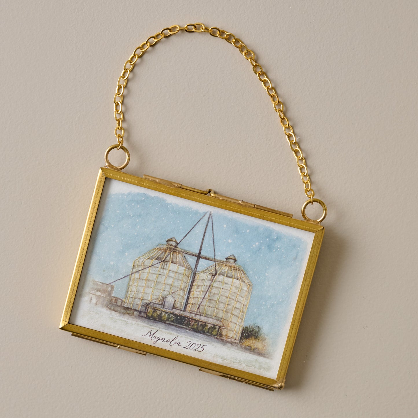 Magnolia 2025 Limited Edition Mini Framed Ornament by Tabitha Paige