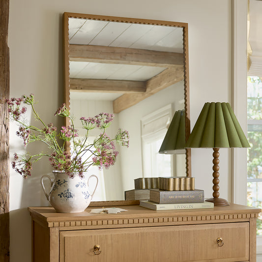 Wade Wood Mirror shown in room