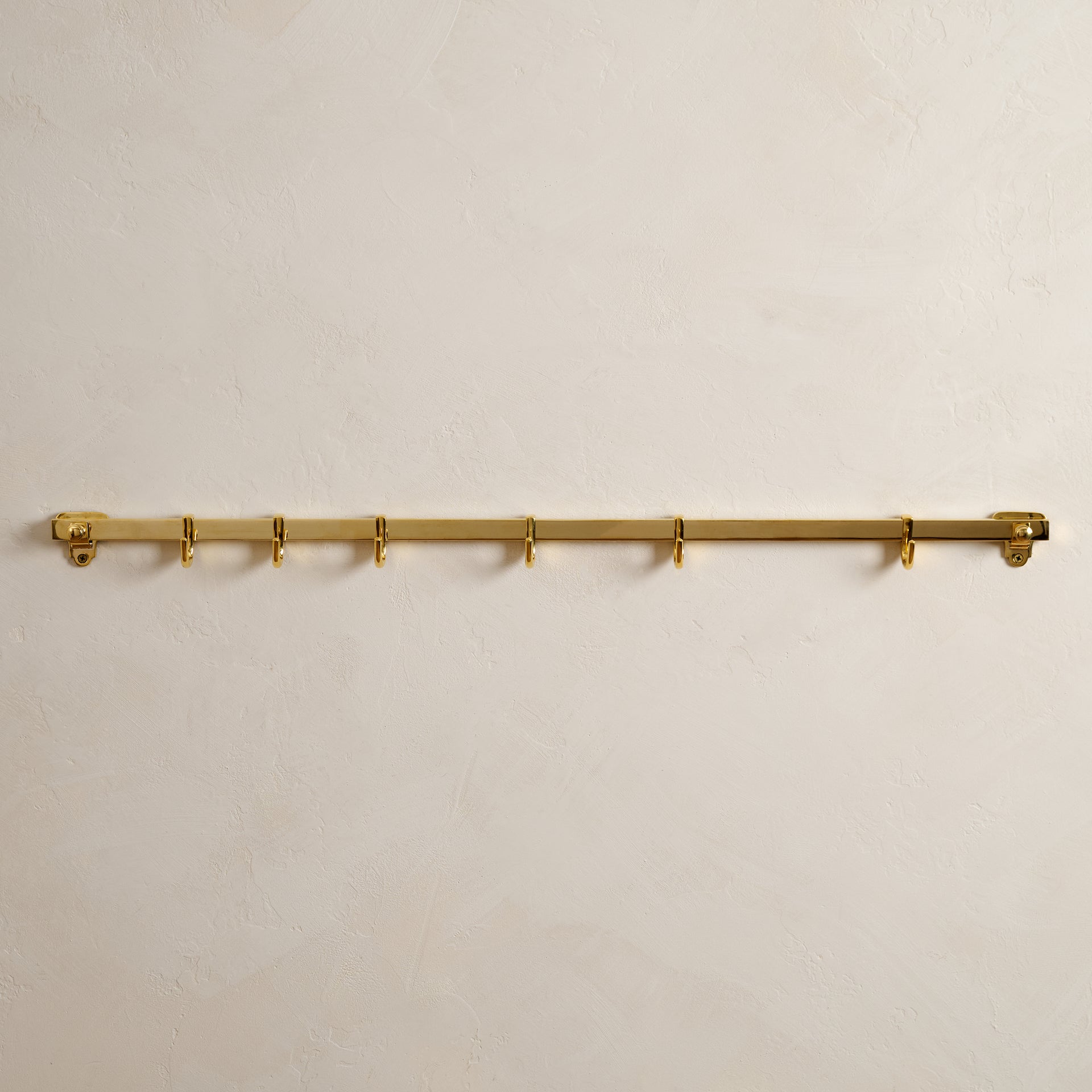Samuel Vintage Inspired Flat Rail with Hooks