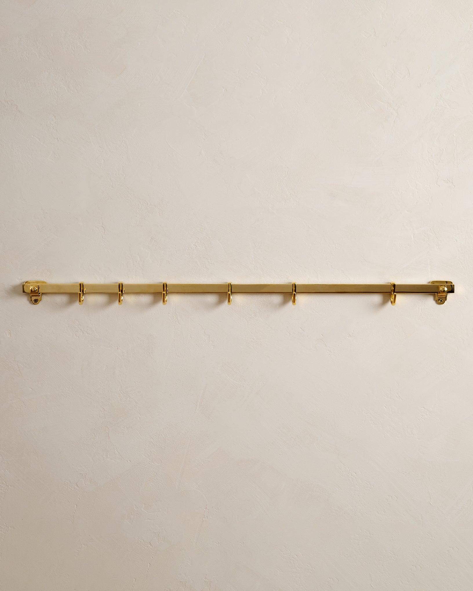 Samuel Vintage Inspired Flat Rail with Hooks