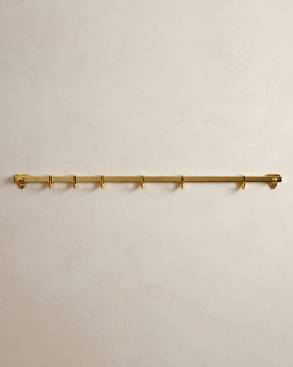 Samuel Vintage Inspired Flat Rail with Hooks