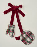 Classic Christmas Oven Mitt + Potholder Ornament