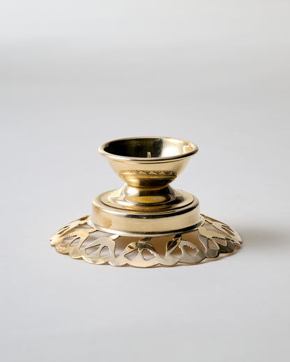 Solid Brass Dove Taper Holder
